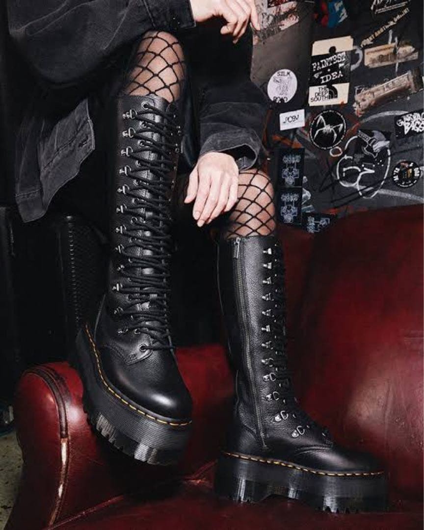 Dr. Martens 1B60MAX UK5 Black Thick Sole 20-Hole Rare Boots | eBay