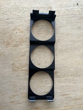 3 Triple Meter Panel face plate frame gauge Omori Truss Defi Auto Blitz