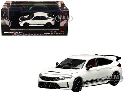 #ad HONDA CIVIC TYPE R FL5 RHD quot;HKSquot; WHITE 1 64 DIECAST MODEL BY MOTORHELIX M65319 $24.99