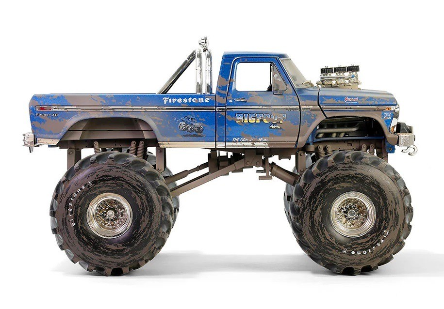 GREENLIGHT,FORD F-250 Monster Truck dirty version #1 - 1974