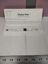 Jamjake Active Capacitive Stylus Pen for iPad/Tablets White Superfine Nib Kit