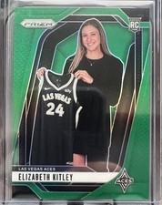 2024 Panini Prizm WNBA - Elizabeth Kitley #140 Green Prizm (RC)🔥🔥🔥🔥