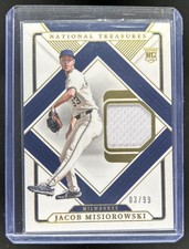 2025 National Treasures Jacob Misiorowski Treasured Threads RC Jersey #/99