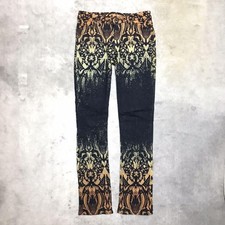 USED ISSEY MIYAKE JACQUARD DENIM PANTS GOOD