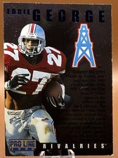 1996 Pro Line - Rivalries Eddie George, Tim Biakabutuka #R19 (RC)