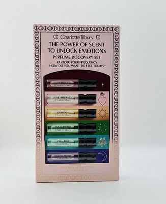 Charlotte Tilbury The Power Of Scent To Unlock Emotions Perfume Discovery Set
