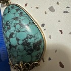925 Sterling Silver And Turquoise Pendant  — photo 7