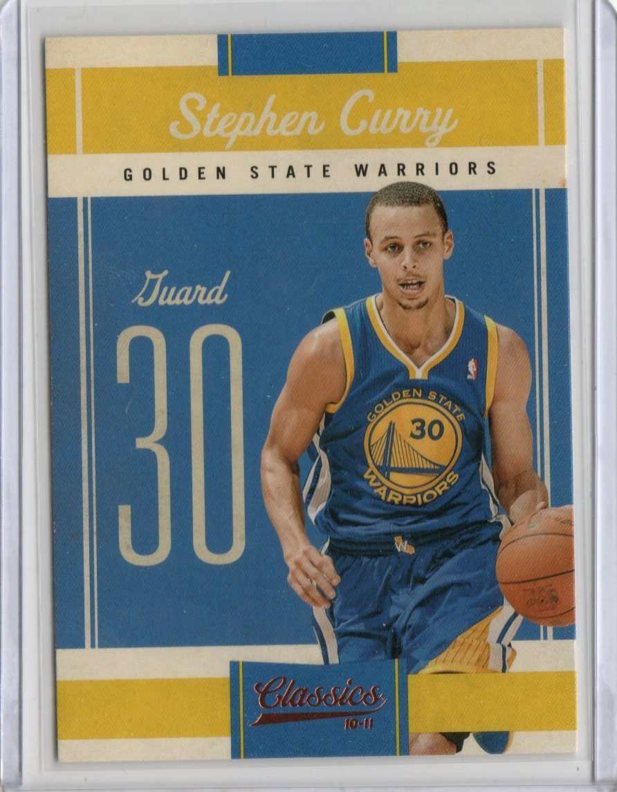 Stephen Curry #27 Basketball Cards 2010 Panini Classics trading card — raw and PSA graded price guide