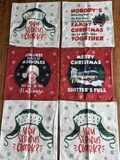βnational Lampoonβs Christmas Vacationβ 6 Square Double Sided Pillow Covers