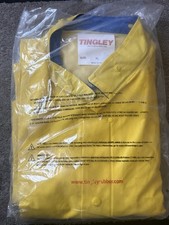 Tingley ULINE Yellow Rain Suit Jacket w/ Hood, XL, MPN S-10489X