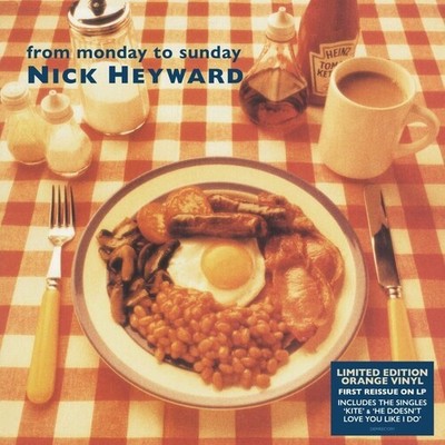 Nick Heyward - From Monday To Sunday - Orange Colored Vinyl [Used Very Good Viny