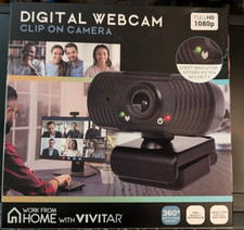 Vivitar Digital Webcam VWC107 Black