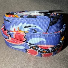 Vera Bradley Lighten Up Wide Lanyard Mural Garden Floral Blue 28182-V78 NWT