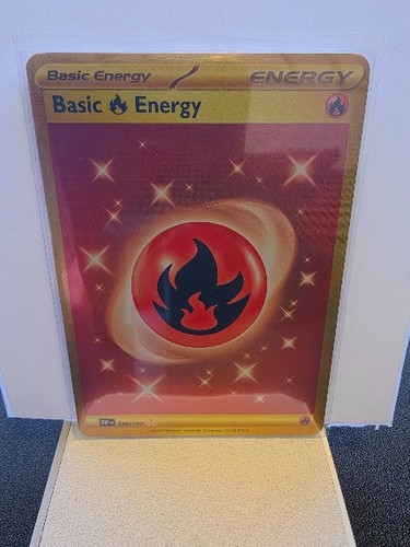 Basic Fire Energy 230/197 HR Obsidian Flames Pokemon Holo
