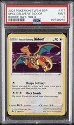 Special Delivery Bidoof SWSH177 Sword & Shield Promo Holo