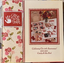 Close To My Heart CTMH 2000-2001 Catalog  Idea Book 10th Anniversary