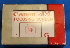 Canon A-1 Original Focusing Screen G