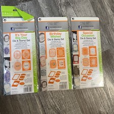 Tonic Studios -Lot of 3 Stamp And Die Sets Opened/Unused