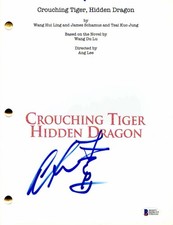 ANG LEE SIGNED AUTOGRAPH - CROUCHING TIGER, HIDDEN DRAGON FULL MOVIE SCRIPT ANG LEE SIGNED AUTOGRAPH - CROUCHING TIGER, HIDDEN DRAGON FULL MOVIE SCRIPT