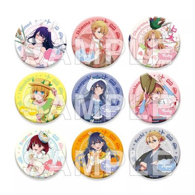 Oshi no Ko 47 Prefecture Children Badge Set of 9 KADOKAWA Limited Ed Collectible