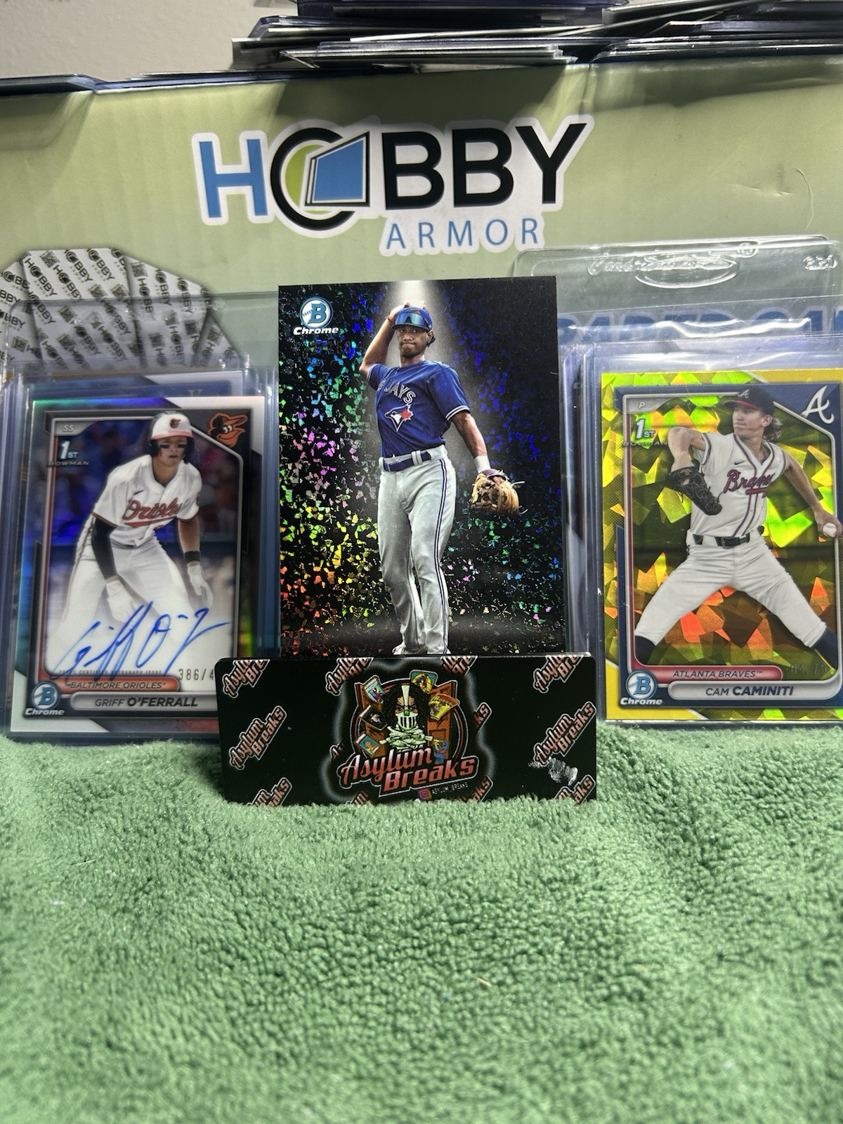 2024 Bowman Chrome Arjun Nimmala Mini Diamond Spotlight 122/150 Blue Jays