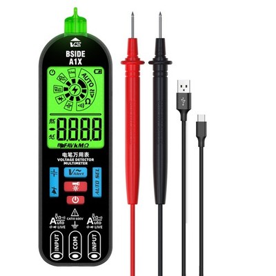  A1X Digitalmultimeter, Elektrischer Teststift mit Taschenlampe, Live-8743