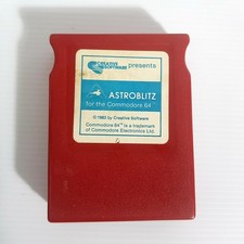 Astroblitz - Commodore 64 C64 ArcadeGame Cartridge Tested Works - FREE POST