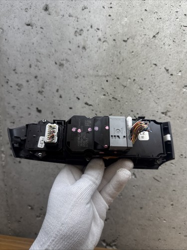 08-12 Interruptor de bloqueo de ventana maestro conductor Honda Accord EX EX-L negro - Imagen 8 de 10