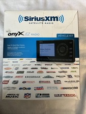 SiriusXM XEZ1V1 Onyx EZ Satellite Radio with Vehicle Kit - Black