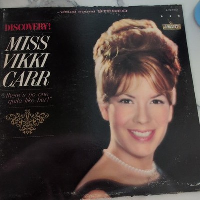 Miss Vikki Carr Discovery Vinyl Album LP Liberty Records LRP-3354 VG+ Shrink