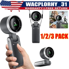 Mini Portable Handheld Turbo Fan USB Rechargeable Cooling Fan Portable Black New