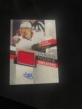 2025-26 SP Game Used Inked Rookie Sweaters Jersey Auto /99 Artyom Levshunov