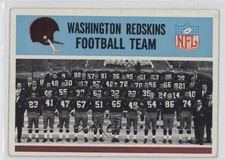 1966 Philadelphia Washington Redskins Team #183 2g2