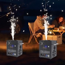 2x Sparkular Scintille Cold Spark Machine DMX fuochi d'artificio festa luce palco