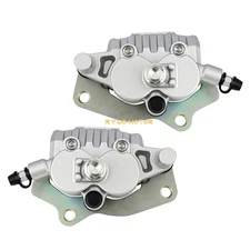 Front Left Right Brake Caliper & Pads for Kawasaki Mule PRO-MX KAF700 2019-2024