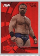 2025 Skybox Metal Universe AEW All Elite Wrestling PMG Red Cash Wheeler 1i7h