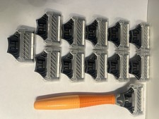 12 x Harry's Men's Razor Blade Refills, 5 Blade Razor Cartridges Genuine Germany