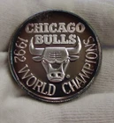 1992 Chicago Bulls 1 oz .999 Silver Round Serial # 2743