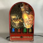 Vintage Captain Morgan Gold Light-Up Plinko RARE HTF Bar Arcade Game Machine