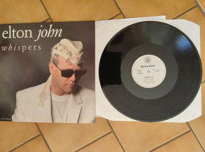 ELTON JOHN FLÜSTERER sehr selten Französisch 12'' Single PG 122 878 441-1