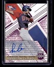 2019 Elite Extra Edition Sebastian Castro Autographs Aspirations Purple SN,AU