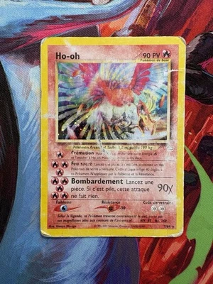 Carte Pokémon Ho-oh 7/64 Holo Neo Revelation Wizards Français Occasion - Photo 1/3