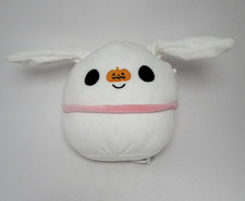 Disney Nightmare Before Christmas Zero Plush Toy White Pink Pumpkin Nose