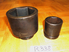 Mac Tools 2 Piece 1 Inch Drive Impact Sockets 1-12 2-58
