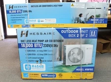 Hessaire DIY 22.5 SEER2 18,000 BTU 1.5 Ton Ductless Air Conditioner & Heat Pump