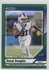 2024 Panini Donruss Green Press Proof Rasul Douglas #191 1k9e