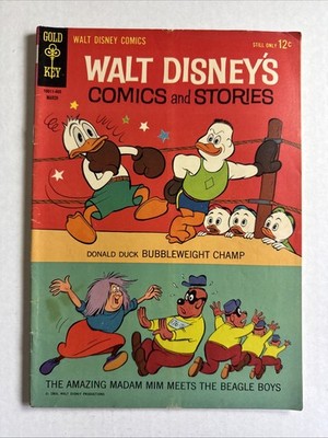 Walt Disney Comics 282 Gold Key 1964 Donald Duck Boxing We combine shipping
