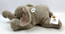 NEW w/ Tags STEIFF Heavenly Hugs Trampili Elephant Laying Stuffed Animal 085116
