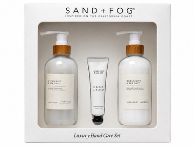 Sand + Fog California Beach House Luxury Hand Set Gift Box Lotion Soap Cream