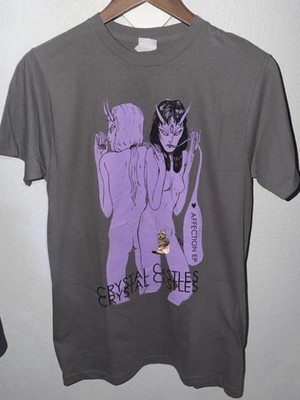 Crystal Castles Affection EP *GRAIL* tee Size Medium
